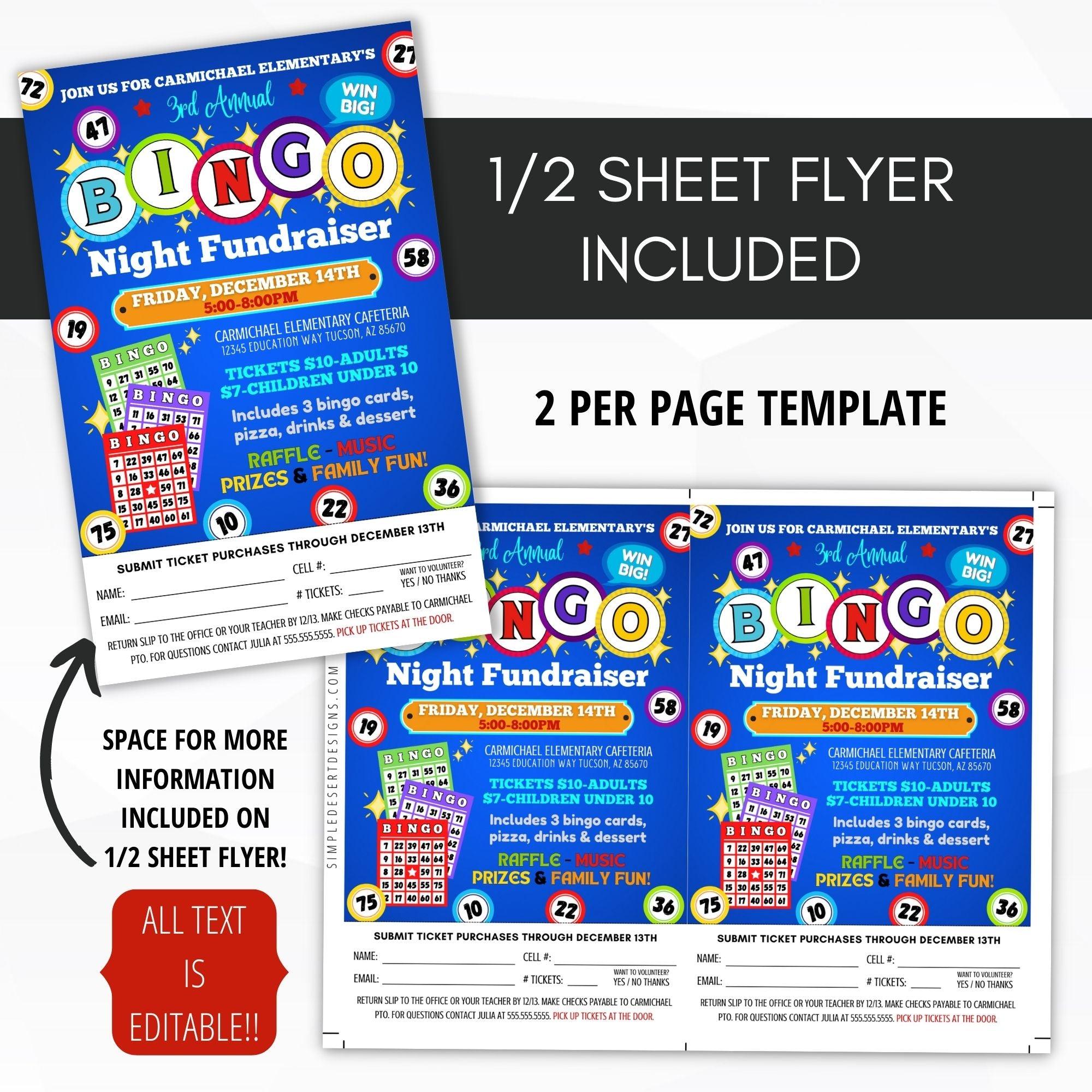 fundraiser flyers
