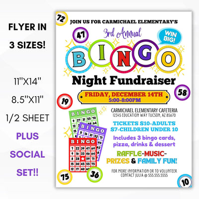 bingo night flyers