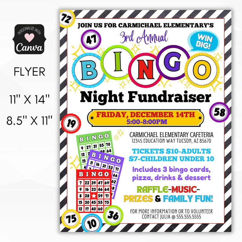 bingo night flyers