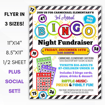 bingo night flyers