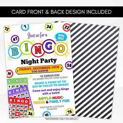bingo party ideas