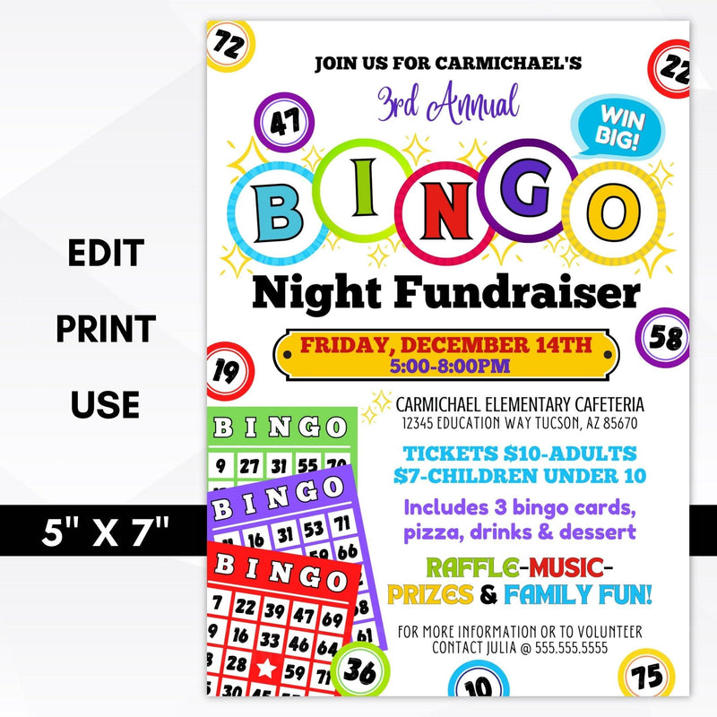 bingo invitation