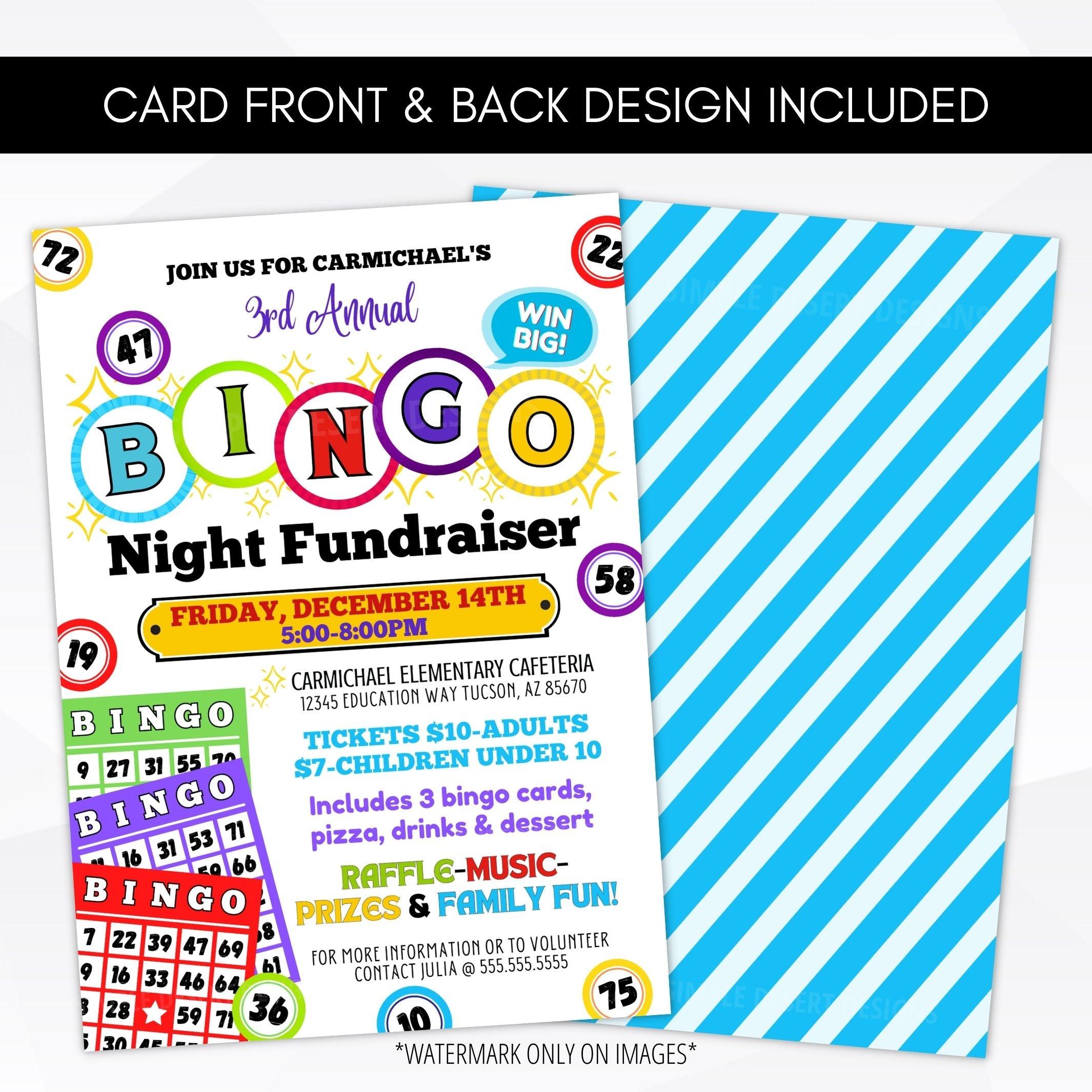 bingo for fundraising
