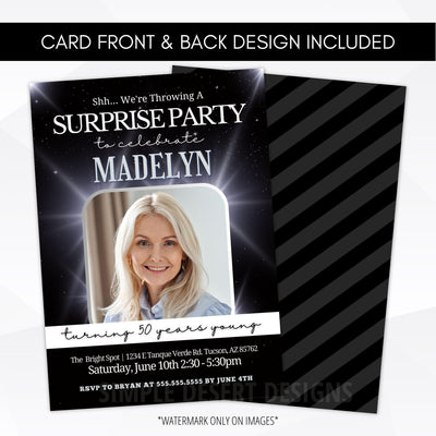 surprise birthday party ideas for her