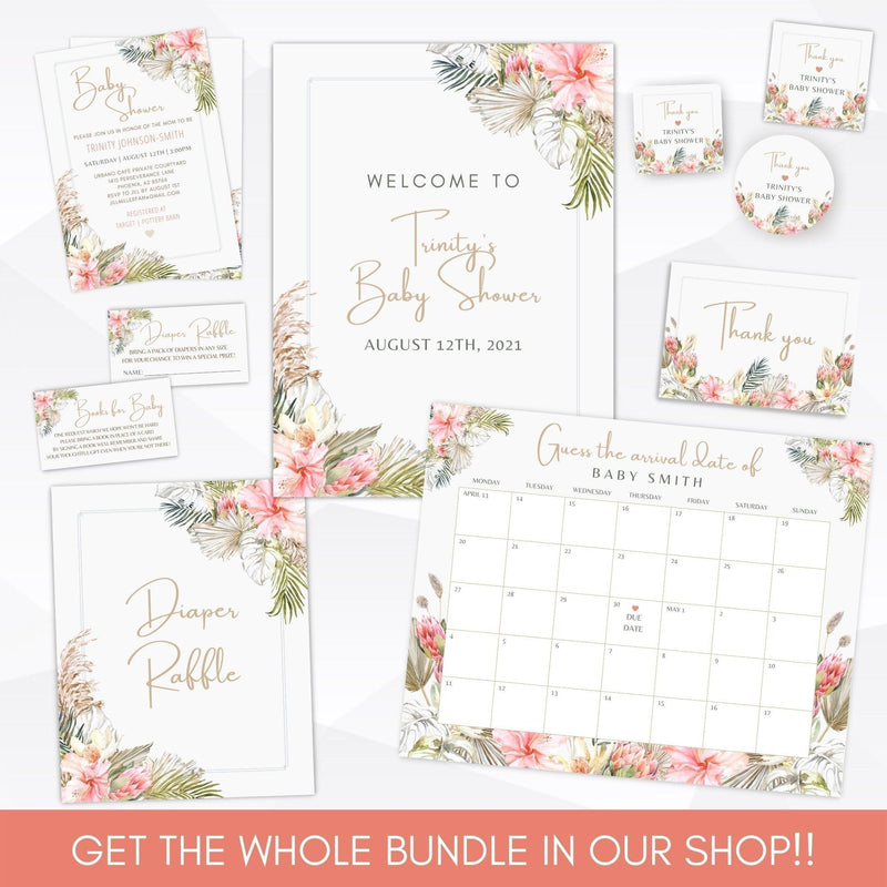 Diaper Favor Template