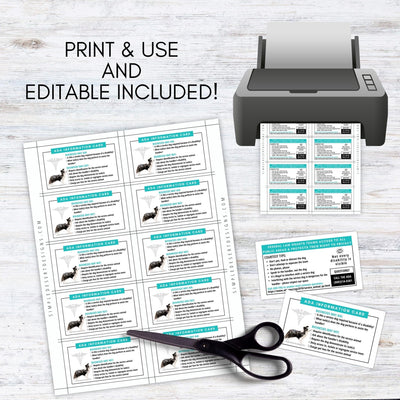 printable ada cards