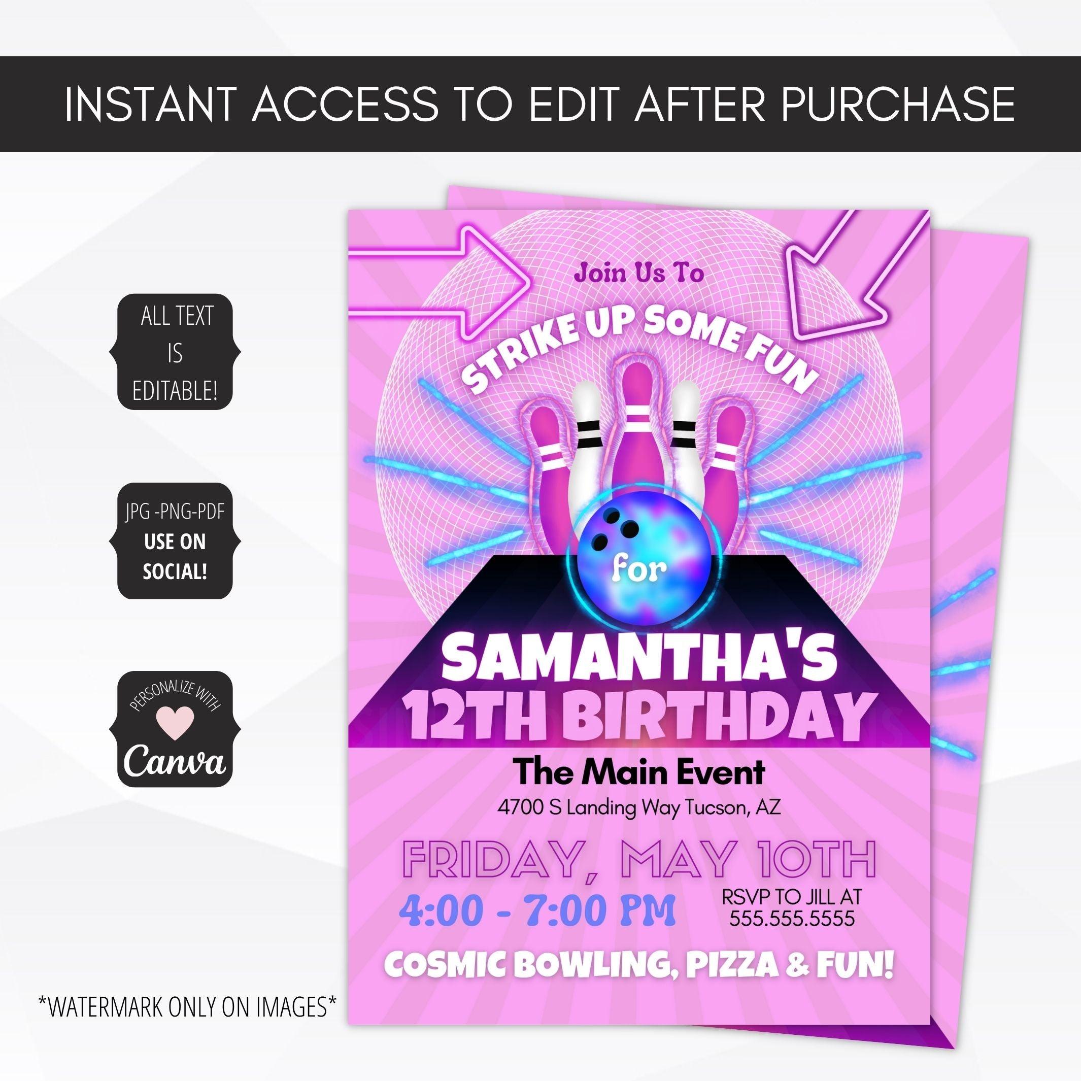 cosmic bowling near me