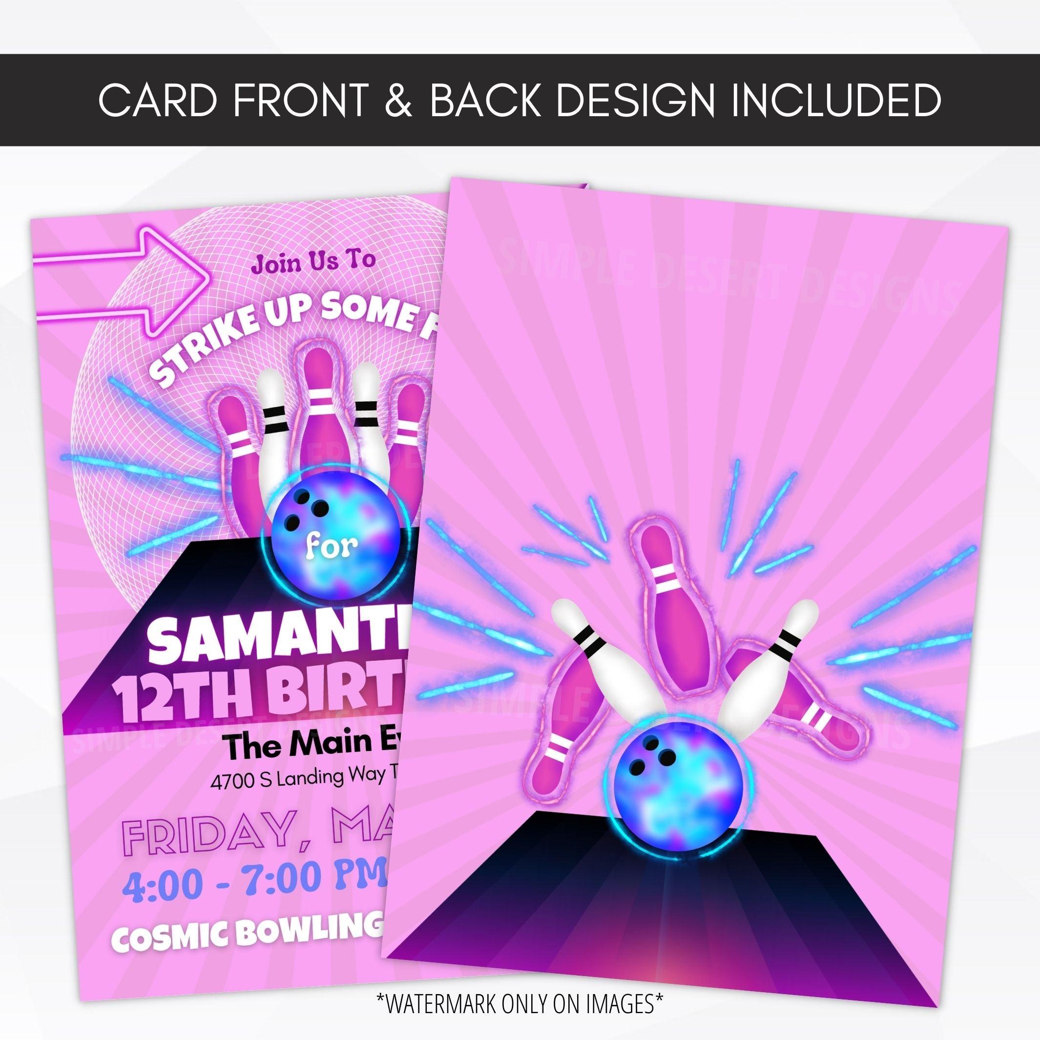 bowling birthday party near me