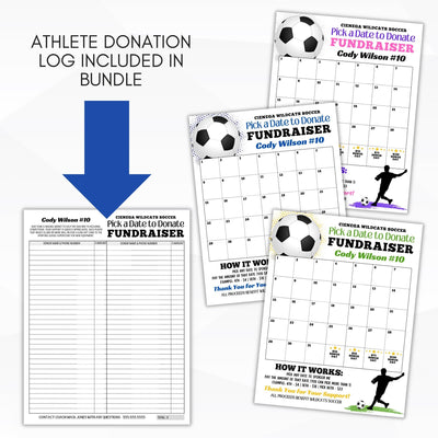 soccer fundraiser flyer