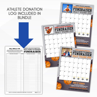 cash calendar fundraiser set for basketball