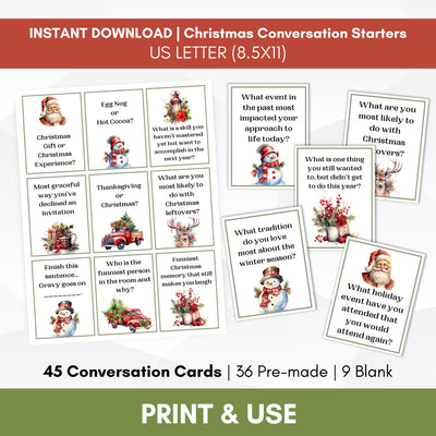 christmas conversation starters for dinner parties