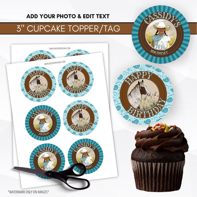 saddle up party favors