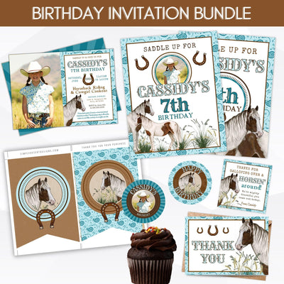 custom DIY birthday invitations