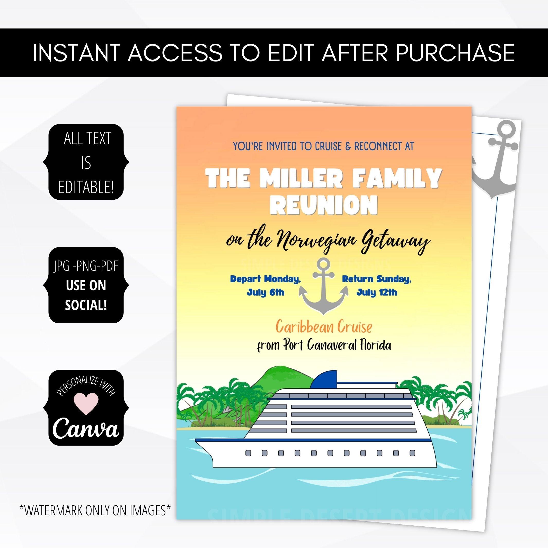 family gathering invite