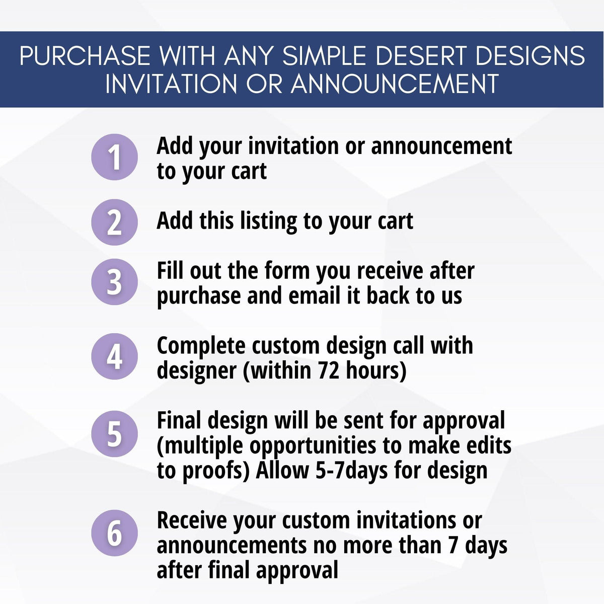 Custom Invitation Design Printing 50