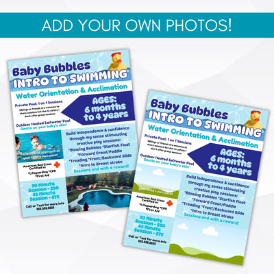 swim lessons marketing advertising