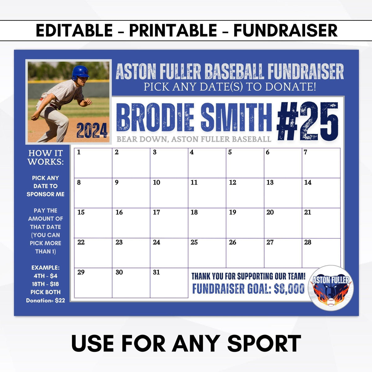 Hockey Fundraiser Ideas Invitations