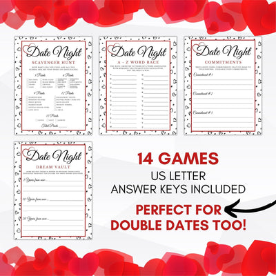 date night coupons valentines day gift idea