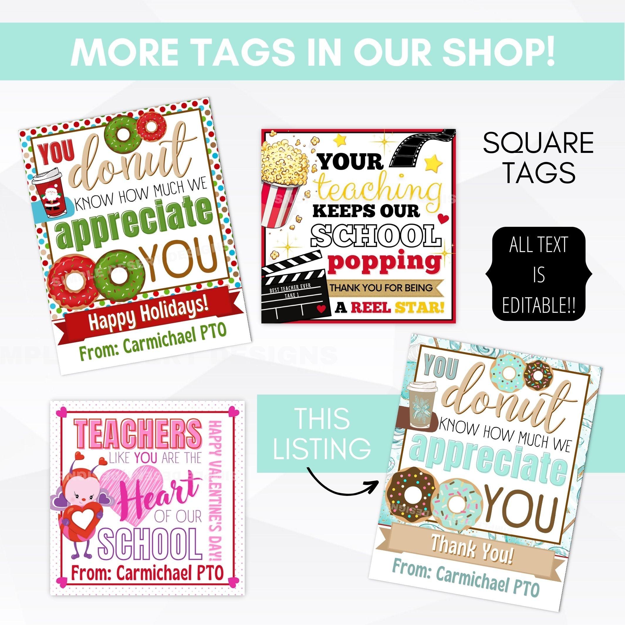 PTO teacher appreciation ideas