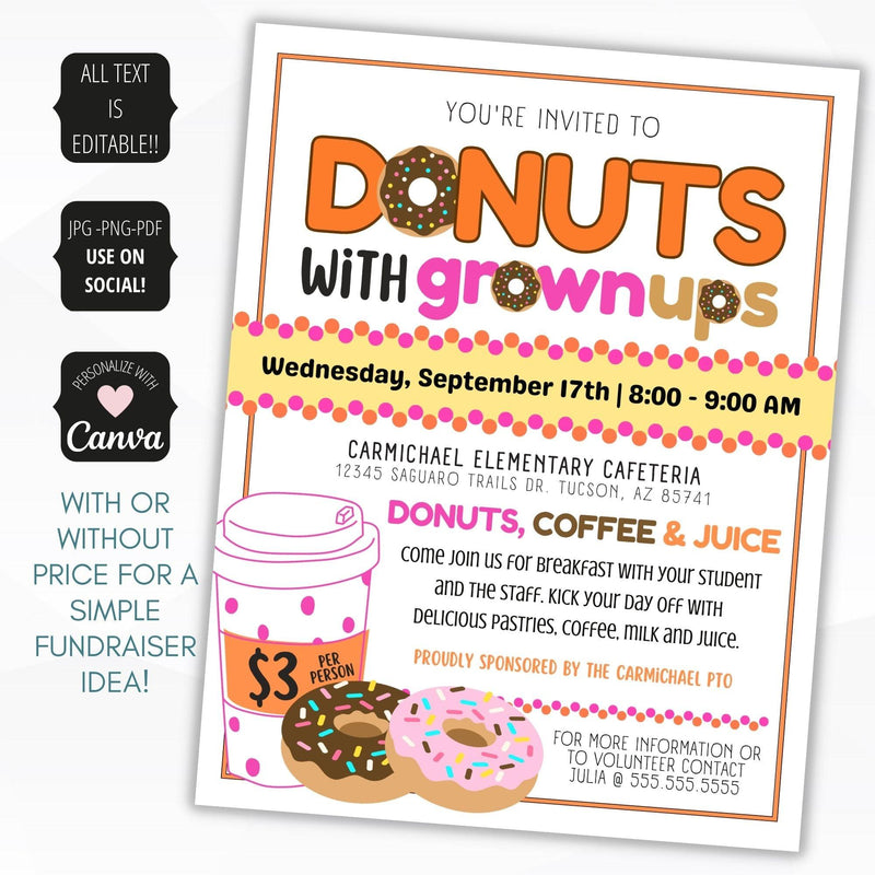 fundraiser donuts