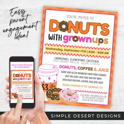 fun donut fundraiser idea that is easy and fast for school church or community group