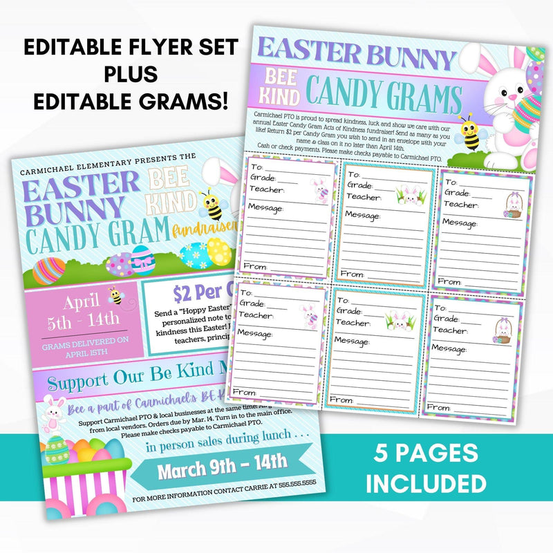 Easter candy gram fundraiser