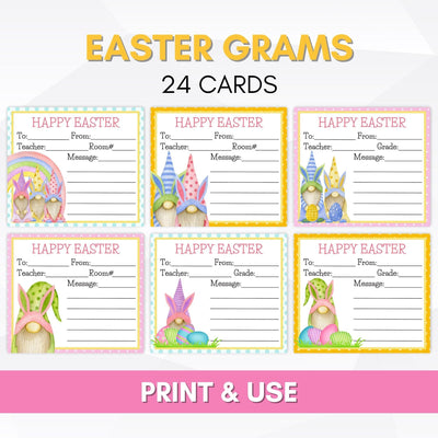 Easter candy gram fundraiser