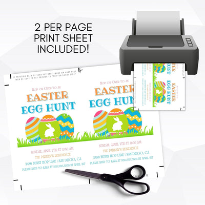 Egg hunt invite