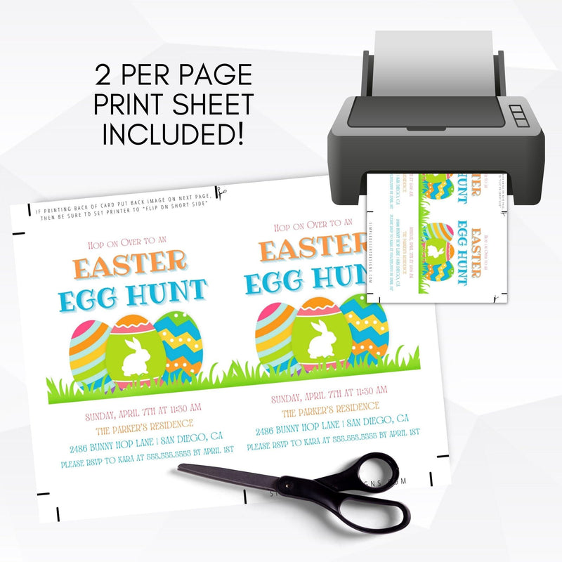 Egg hunt invite