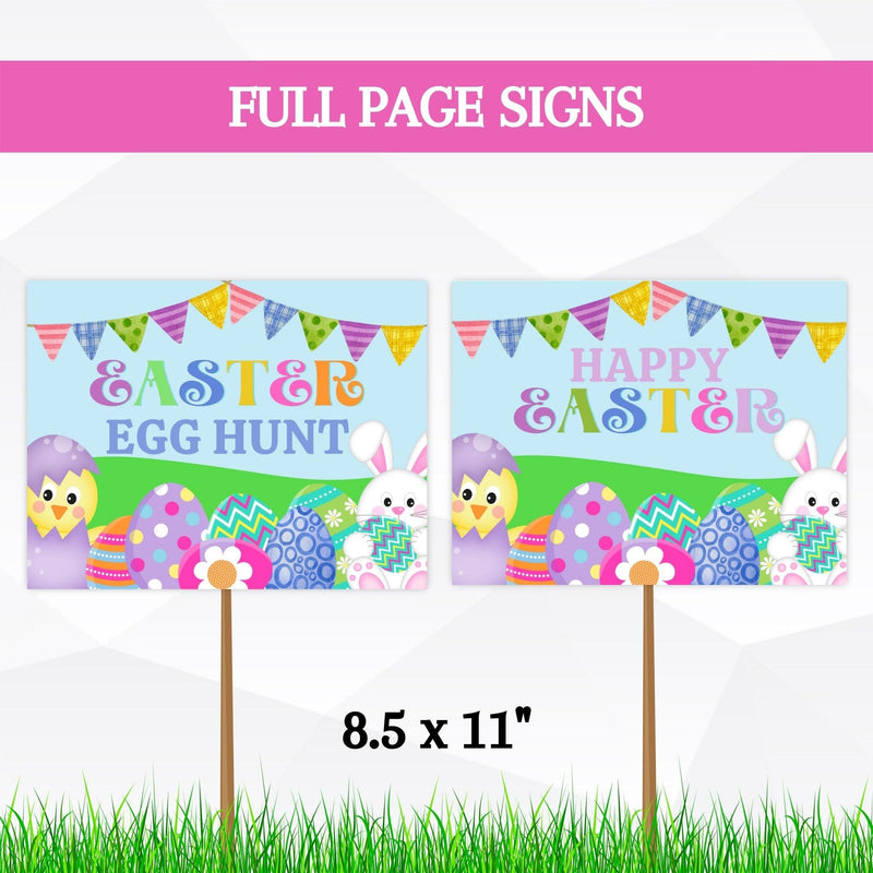 happy easter signs