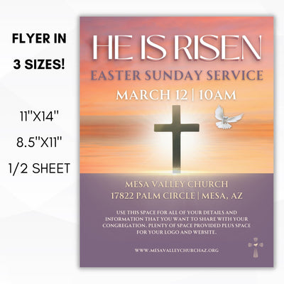 inspirational easter church invitations