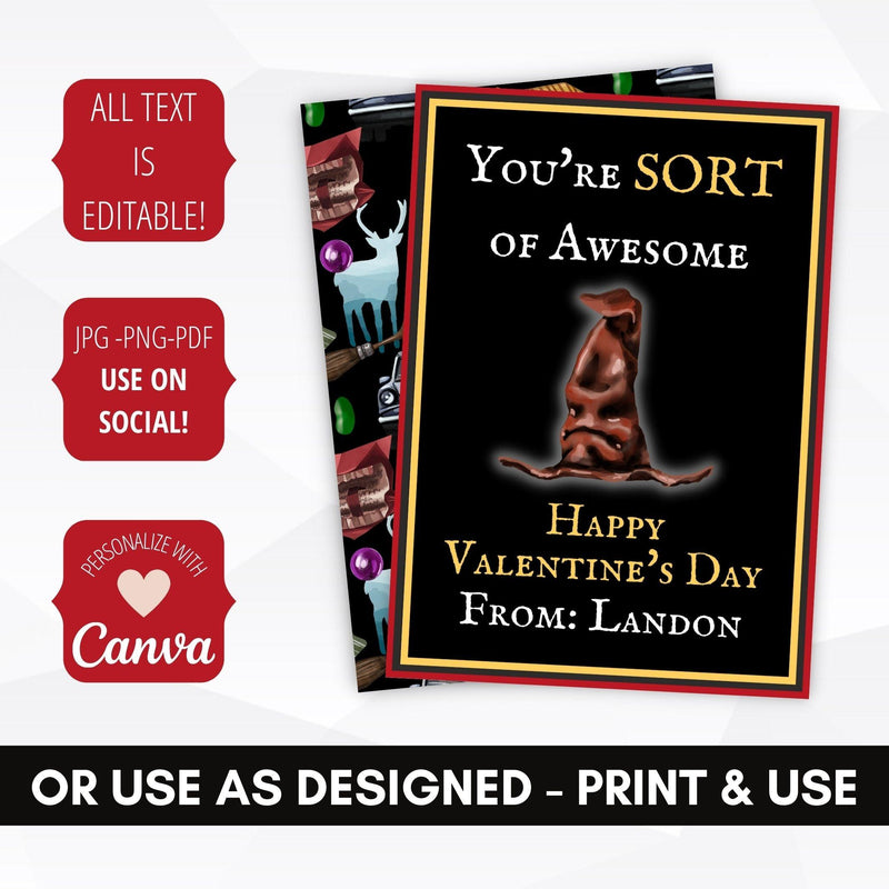 editable printable kids valentine