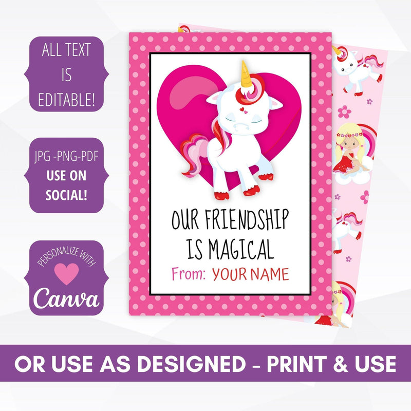editable printable kids valentine