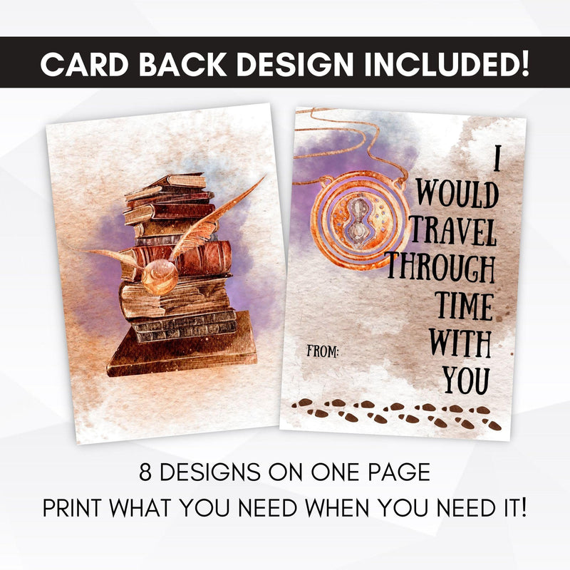set of printable valentines cards for kids