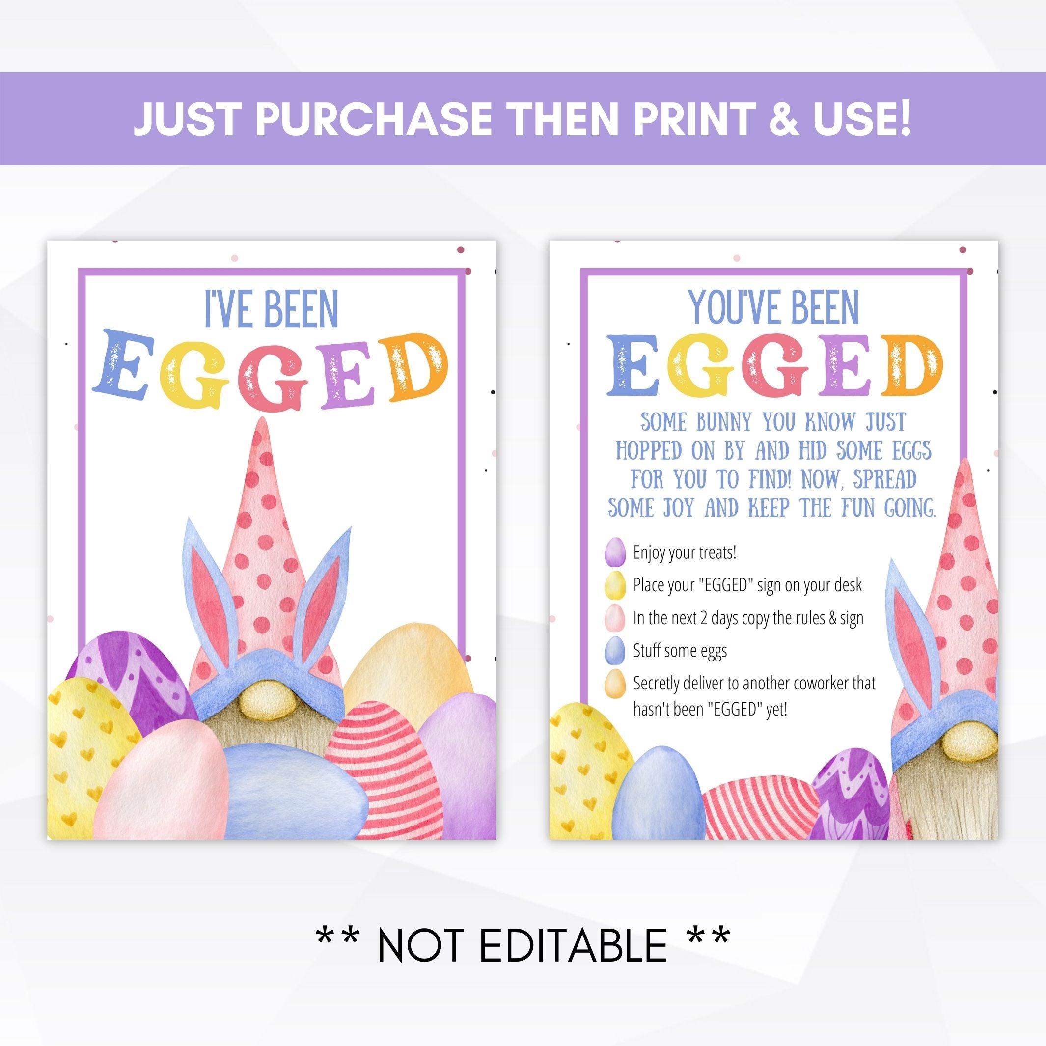 social distancing egg hunt activity