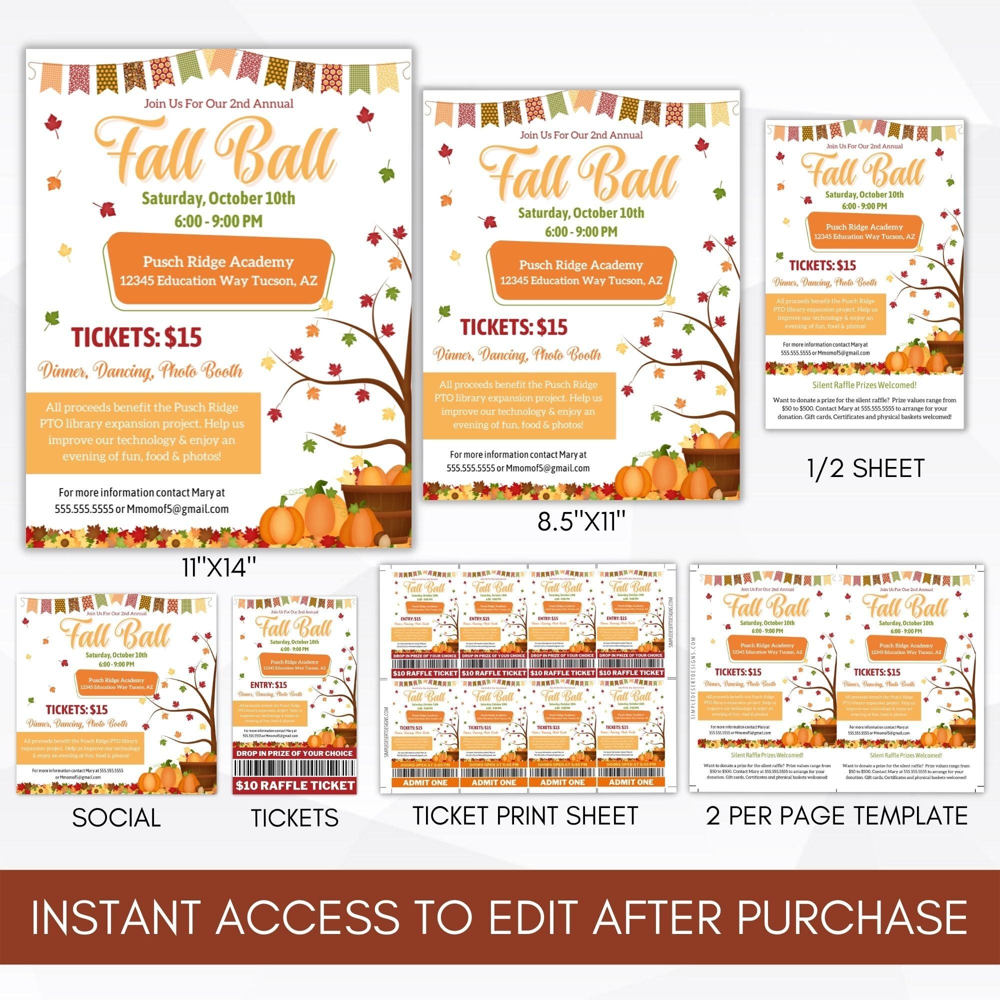 October Fundraiser Idea