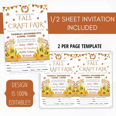 fall craft bazaar church fundraising idea