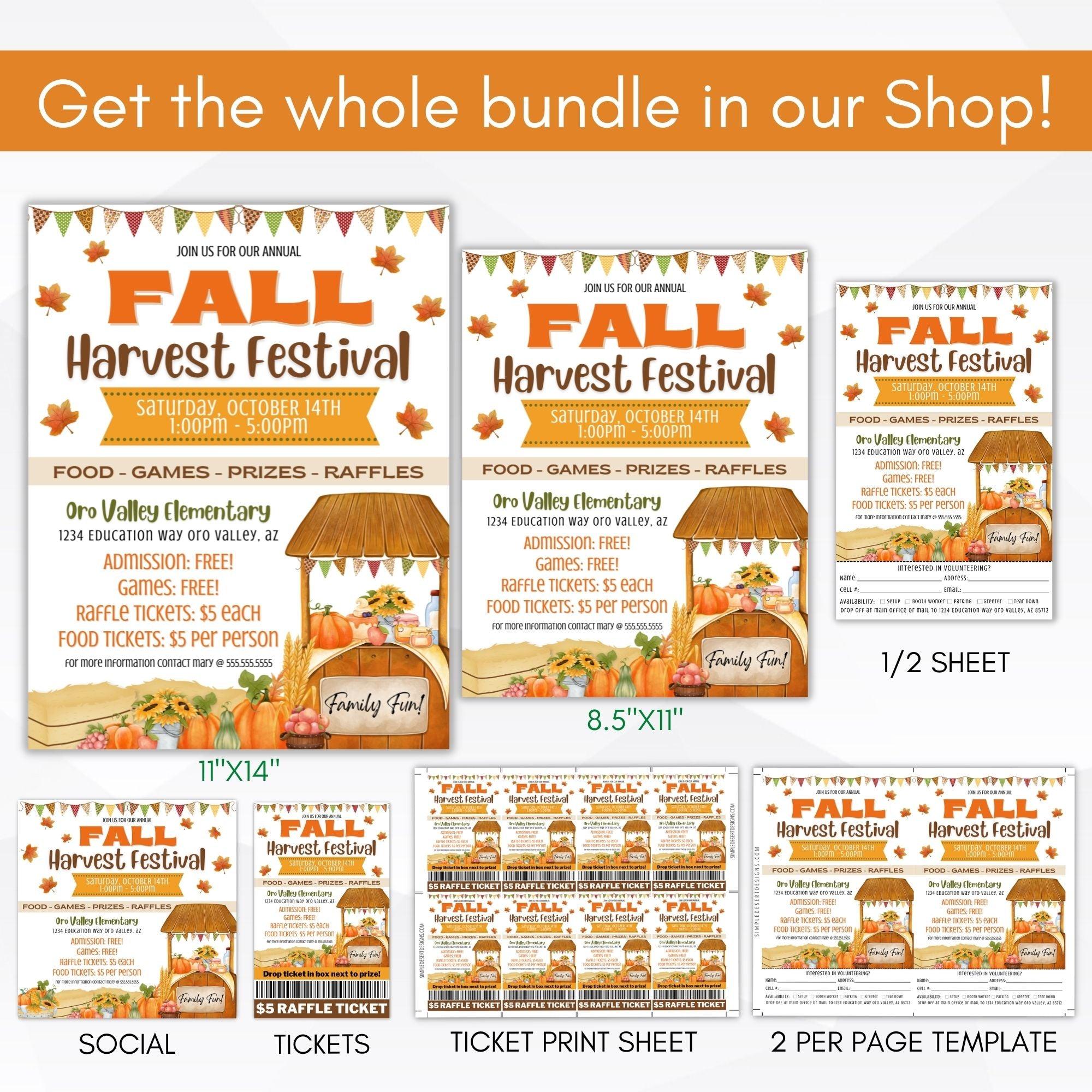 Autumn fundraising ideas