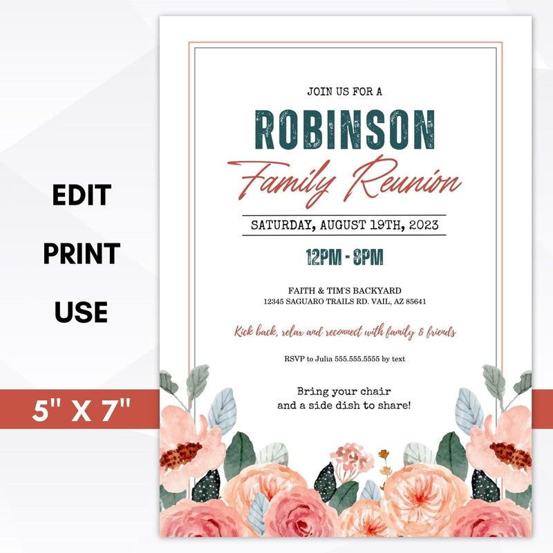 family reunion invitation