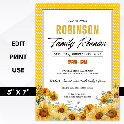 family reunion invitation