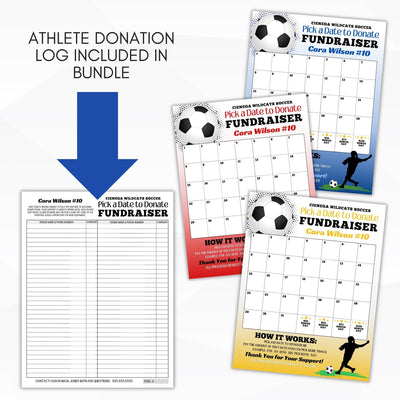 fundraising calendar template