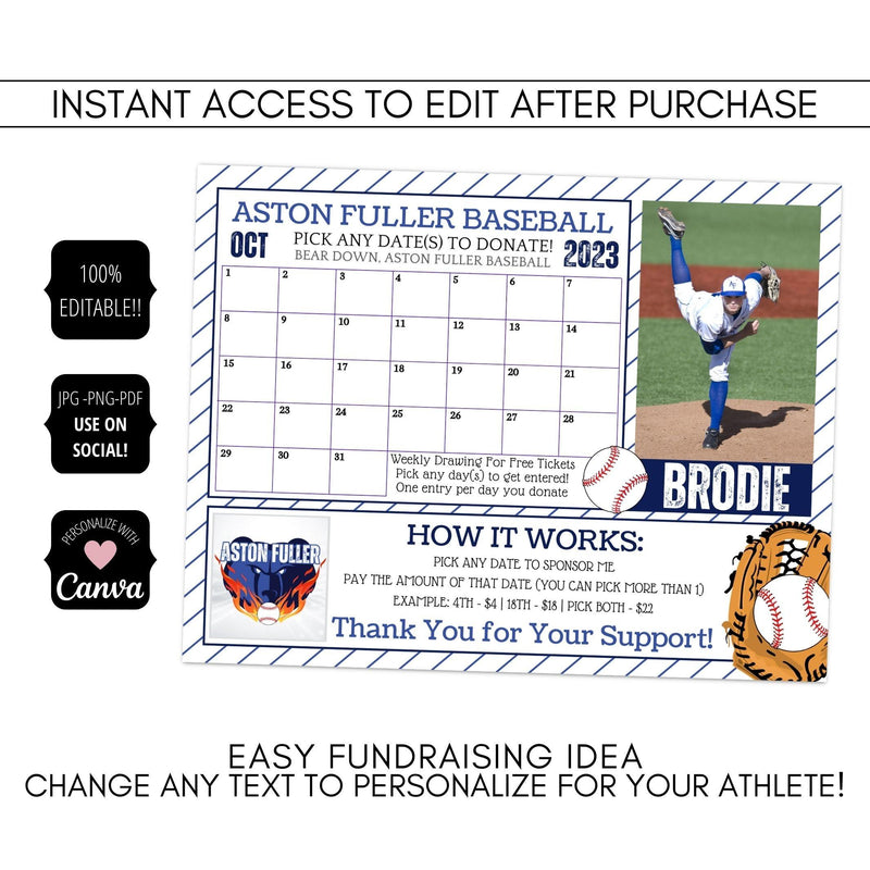 baseball fundraising idea