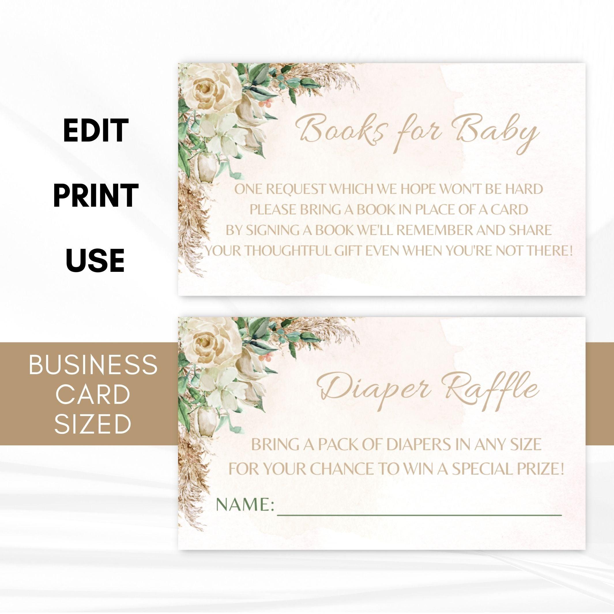 boho books for baby cards