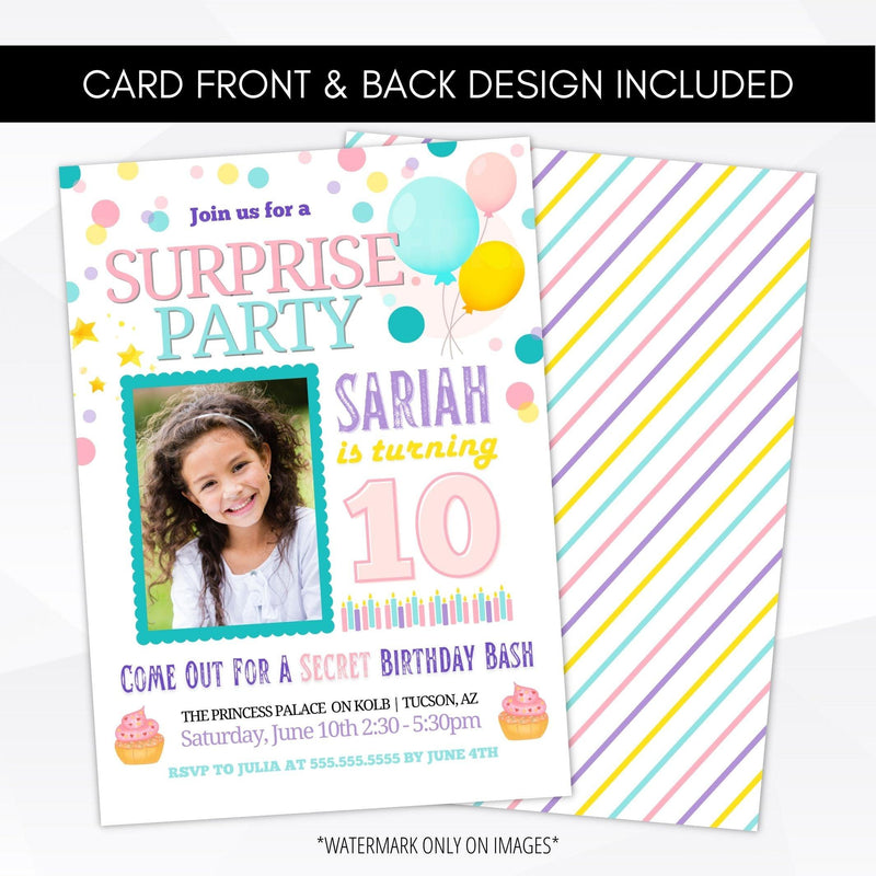 surprise birthday party ideas for her