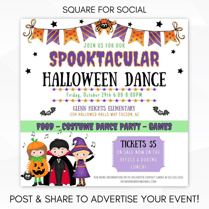 Halloween dance theme