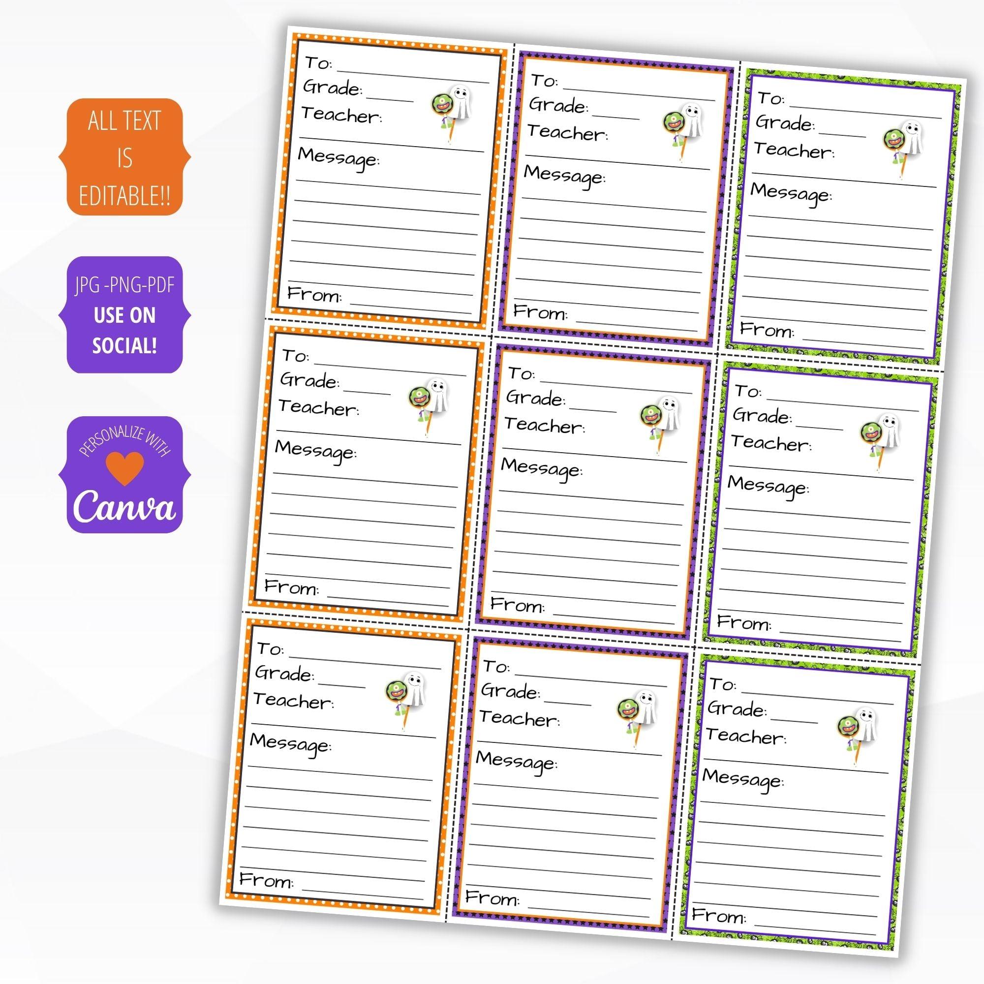 halloween candy grams