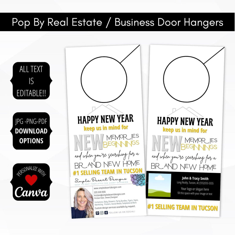 happy new year real estate pop bys