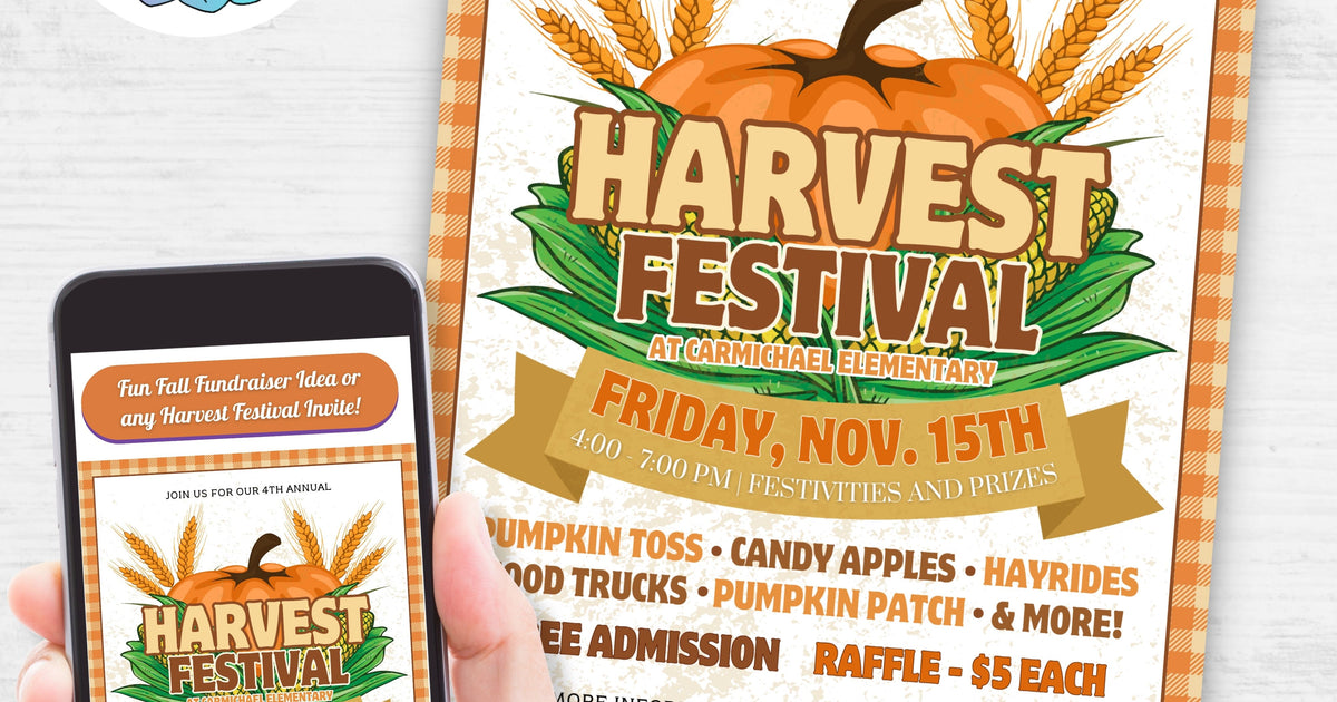 harvest poster ideas