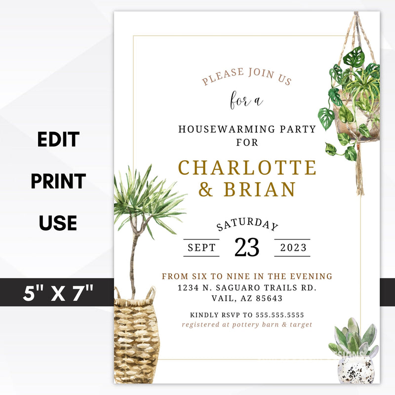 house warming party invitation