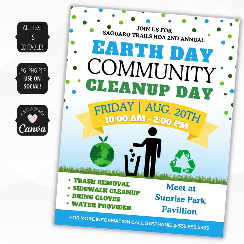 celebrate earth day with clean up event